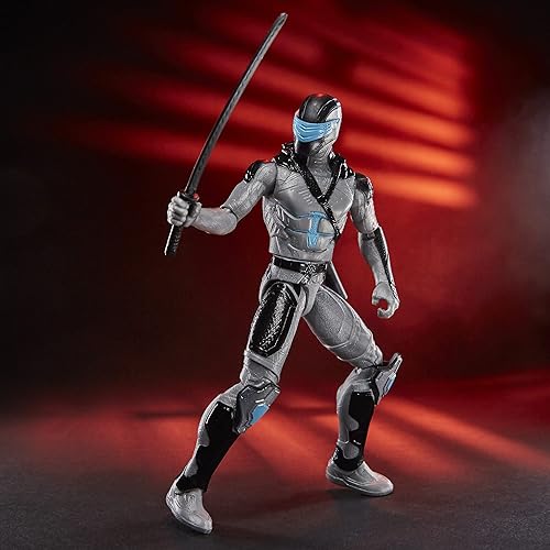 Miniatura 9 de G. I. Joe Snake Eyes G.I. Joe Origins Ninja Tech Snakes Eyes figura de acción con divertida función de acción y accesorios, juguetes para niños a