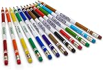 Crayola 12 Erasable Coloured Pencils Arts & Crafts