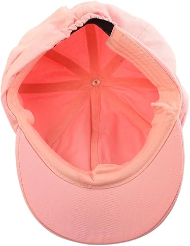 Miniatura 3 de Sombrero de cabbie de manzana 100  algodón 8 paneles color blanco