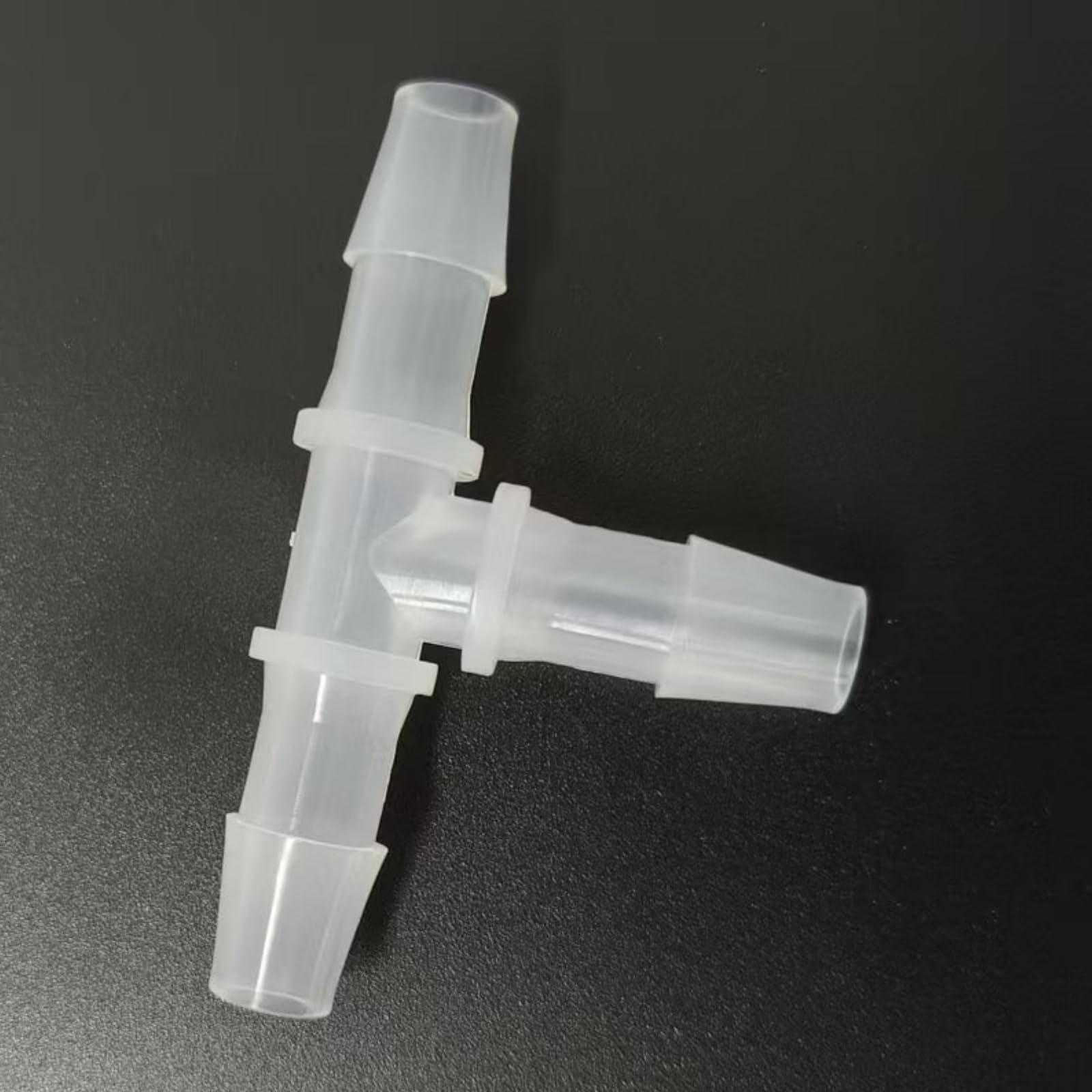 Adaptador de plástico reutilizable para laboratorio y maquinaria de alimentos, 4,8 mm de diámetro, paquete de 25 unidades