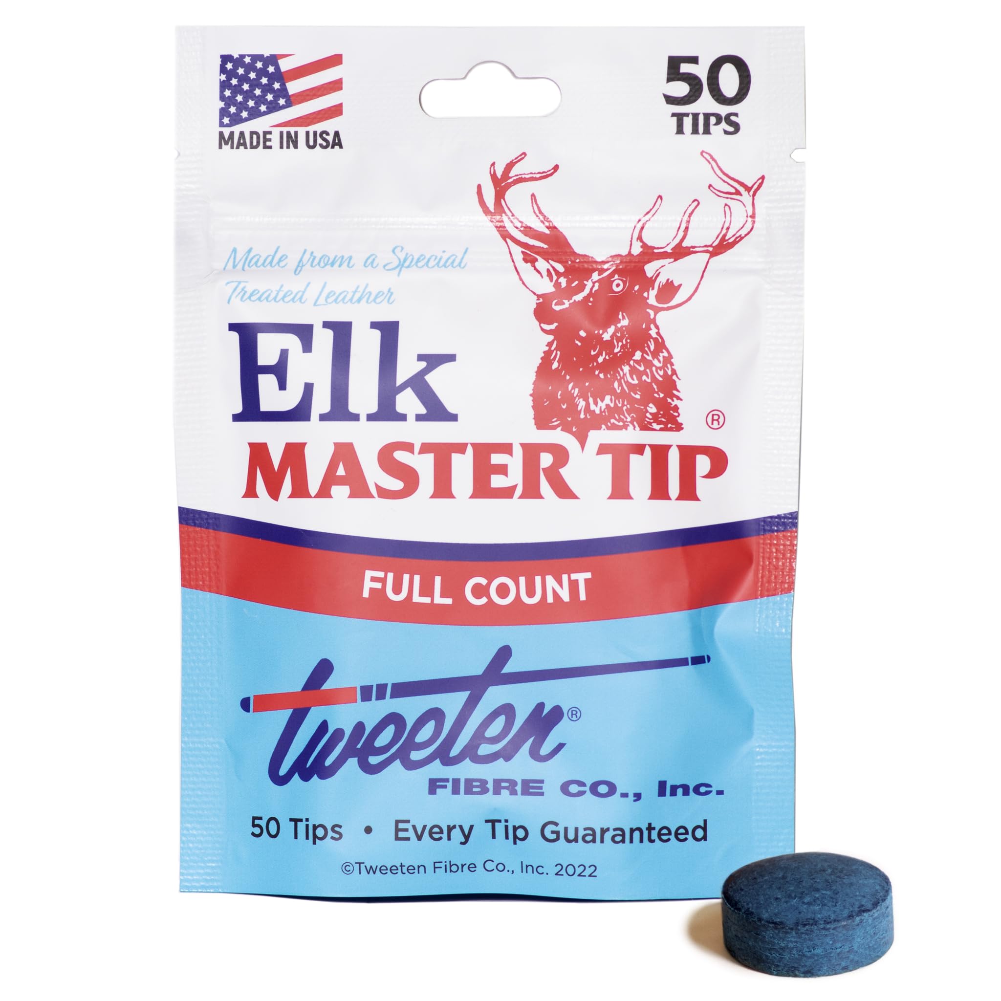 ELK MASTER TIPS 14mm 2個セット Amazon.com : Tweeten Elk Master Billiard Pool Cue Tips - 1 Box