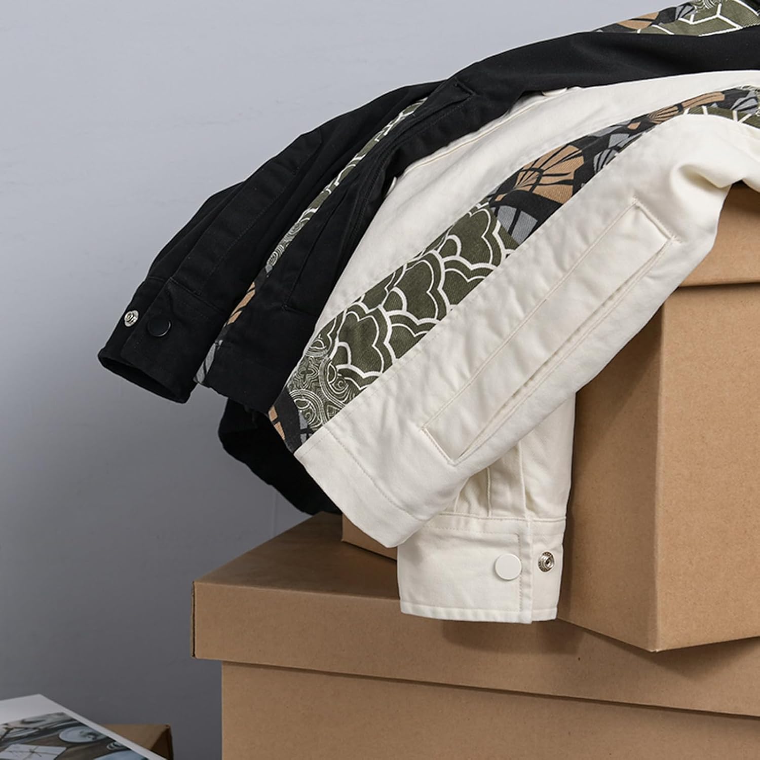Men's 100% Cotton Thickened Jackets Casual Fashion Comfortable Outerwear Thick Jacket For Men