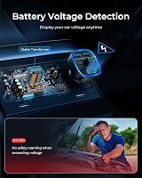 LENCENT Bluetooth FM Transzmitter Autóba - Kihangosító, Dupla USB Töltő, SD Kártya Támogatás, Zajszűrő Technológia, Szivargyújtós Zenelejáts 7
