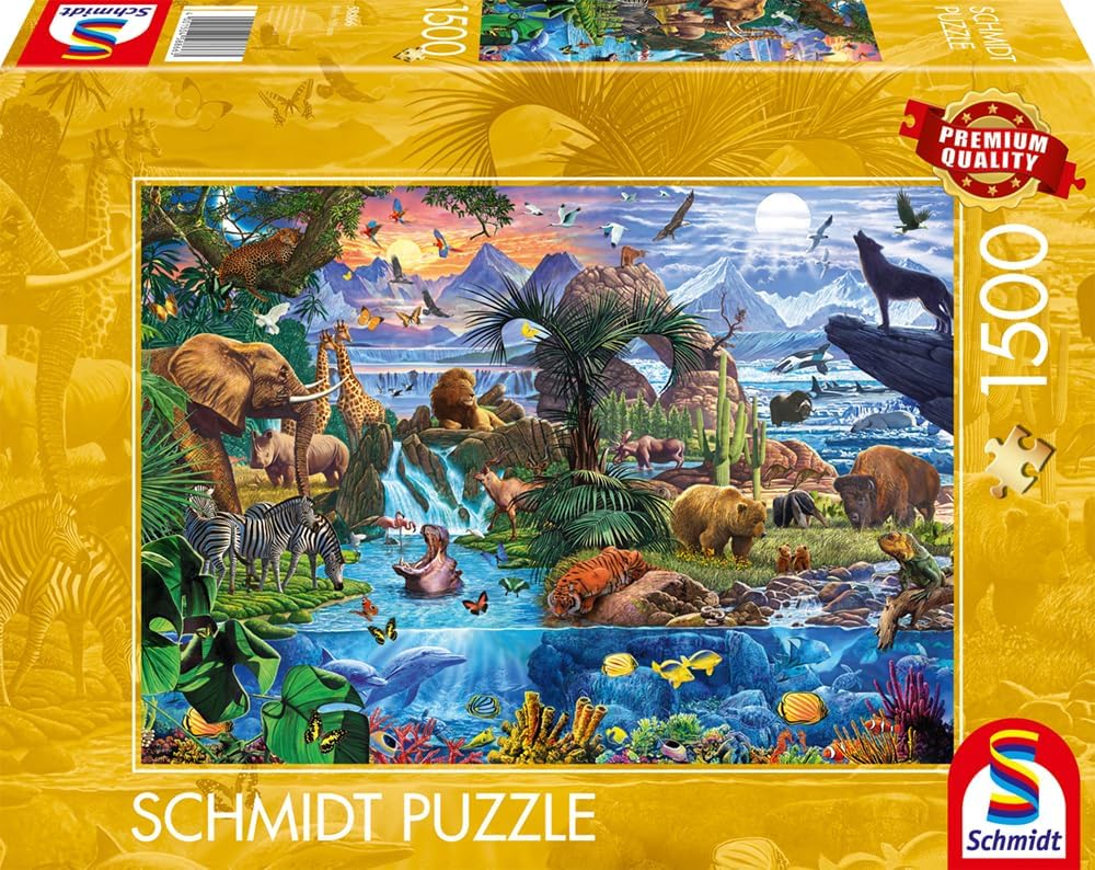 Schmidt PQ 1500 el. Świąt zwierząt [PUZZLE]