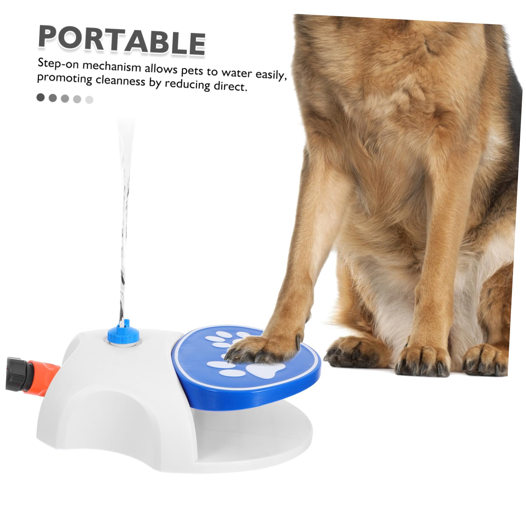 Distributore D'acqua per Cani a Pedale per Esterno