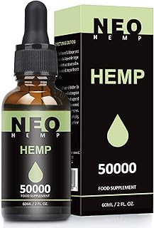 Premium High Strength Oil 50000MG (60ML), Maximum Value Natural Supplement - Rich in Omega 3-6-9 | Vegan