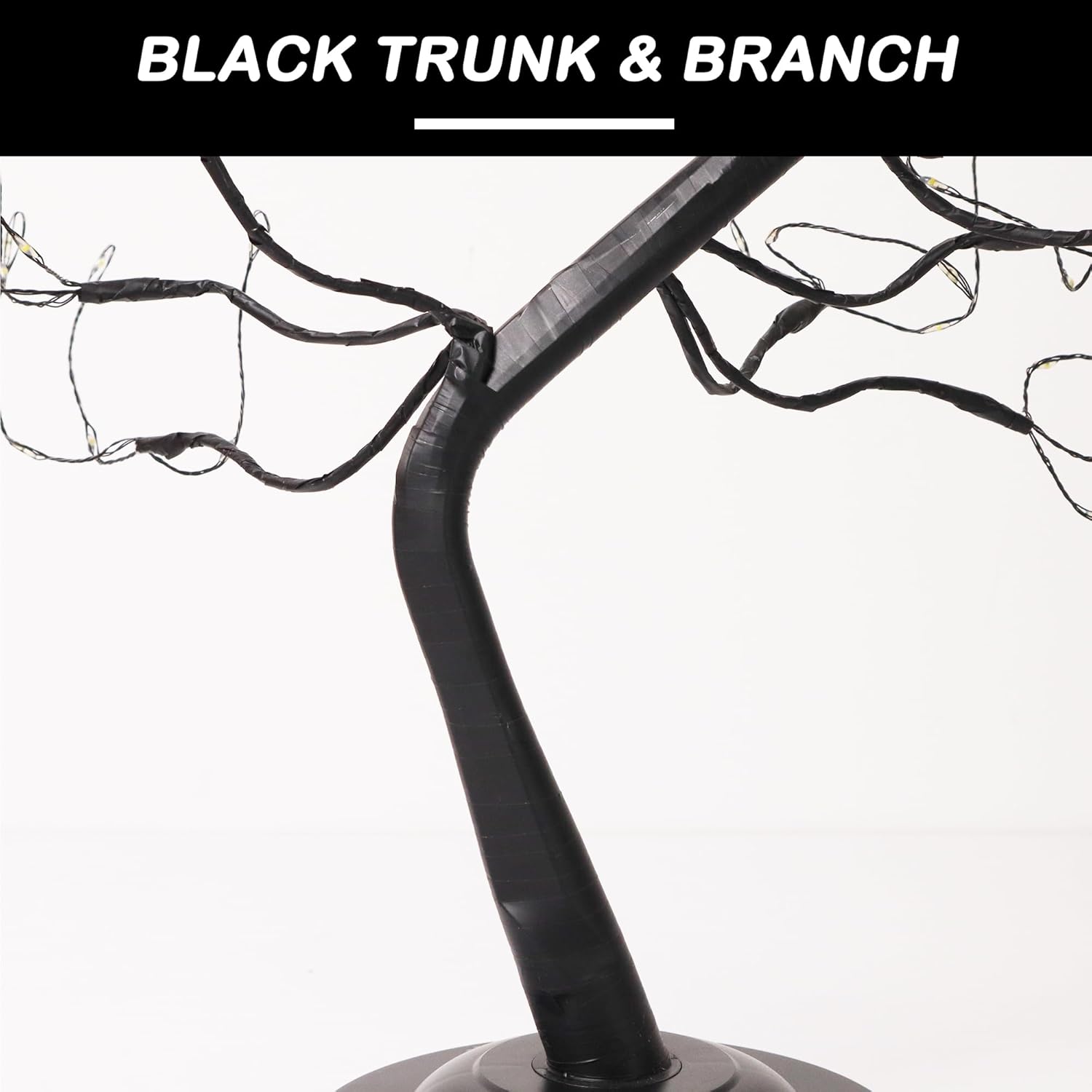 Bonsai Light, 108L Fairy Lights Lamp for Room Decor, DIY Black Branch LED Artificial Lighted Tree, USB & Battery Operated for Holiday Decorations, Gift Ideas (Warm White) - Image 3