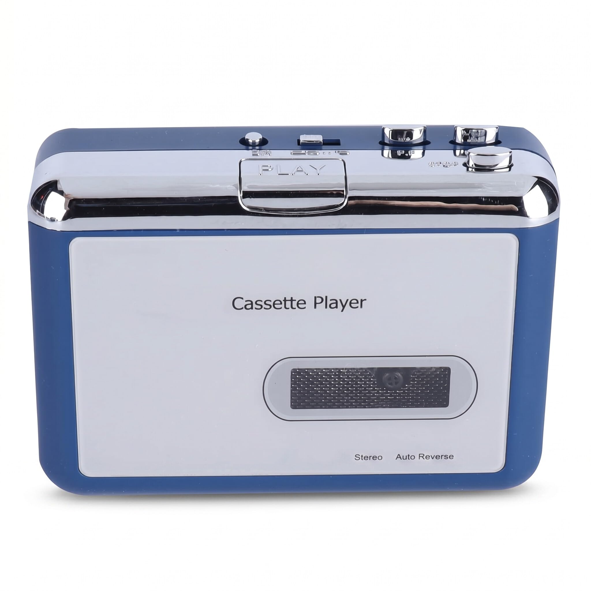 Przenośny Magnetofon Kasetowy z Nadajnikiem Bluetooth, Odtwarzacz Kasetowy Bluetooth, Odtwarzacz Kasetowy z funkcją Automatycznego Odtwarzania Wstecznego, Odtwarzacz Kasetowy