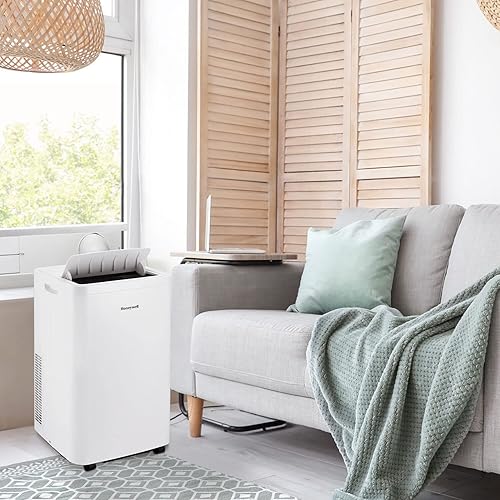 Miniatura 3 de Honeywell HW2CESAWW9 - Aire acondicionado portátil de 12000 BTU con deshumidificador y ventilador color blanco