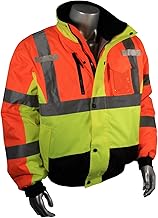 Radians Mens SJ12 3 WEATHER PROOF MULTI-COLOR BOMBER JACKET WITH QUILTED BUILT-IN LINER SIZE 2X, Multi, XX-Large US