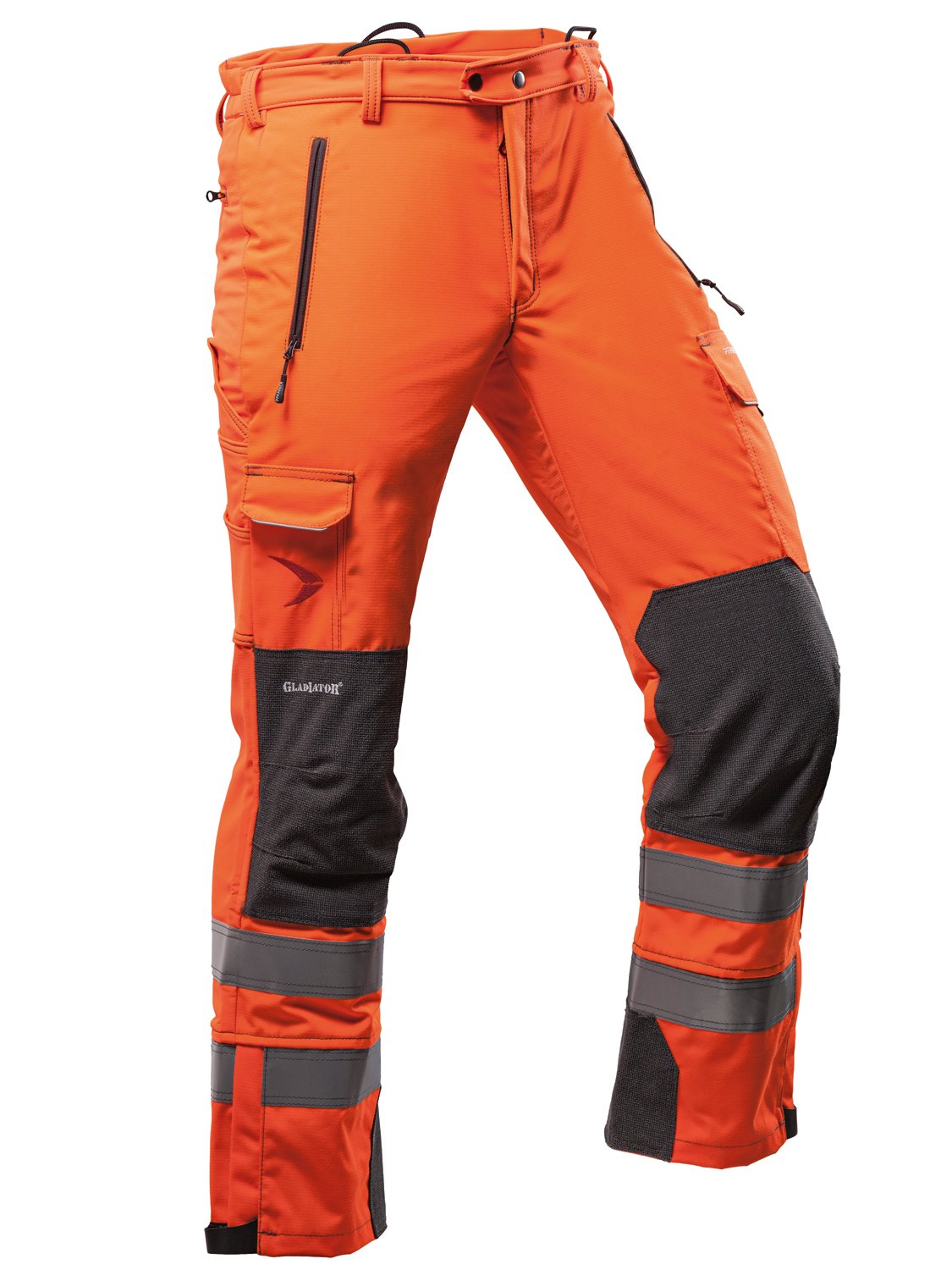 Pfanner Outdoor Warnschutzhose Gladiator extrem 804488, Farbe:orange, Größe:XL