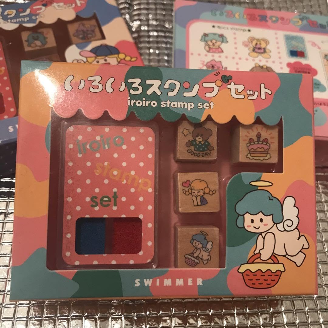 Amazon.co.jp: swimmer いろいろスタンプセット 3点 : おもちゃ