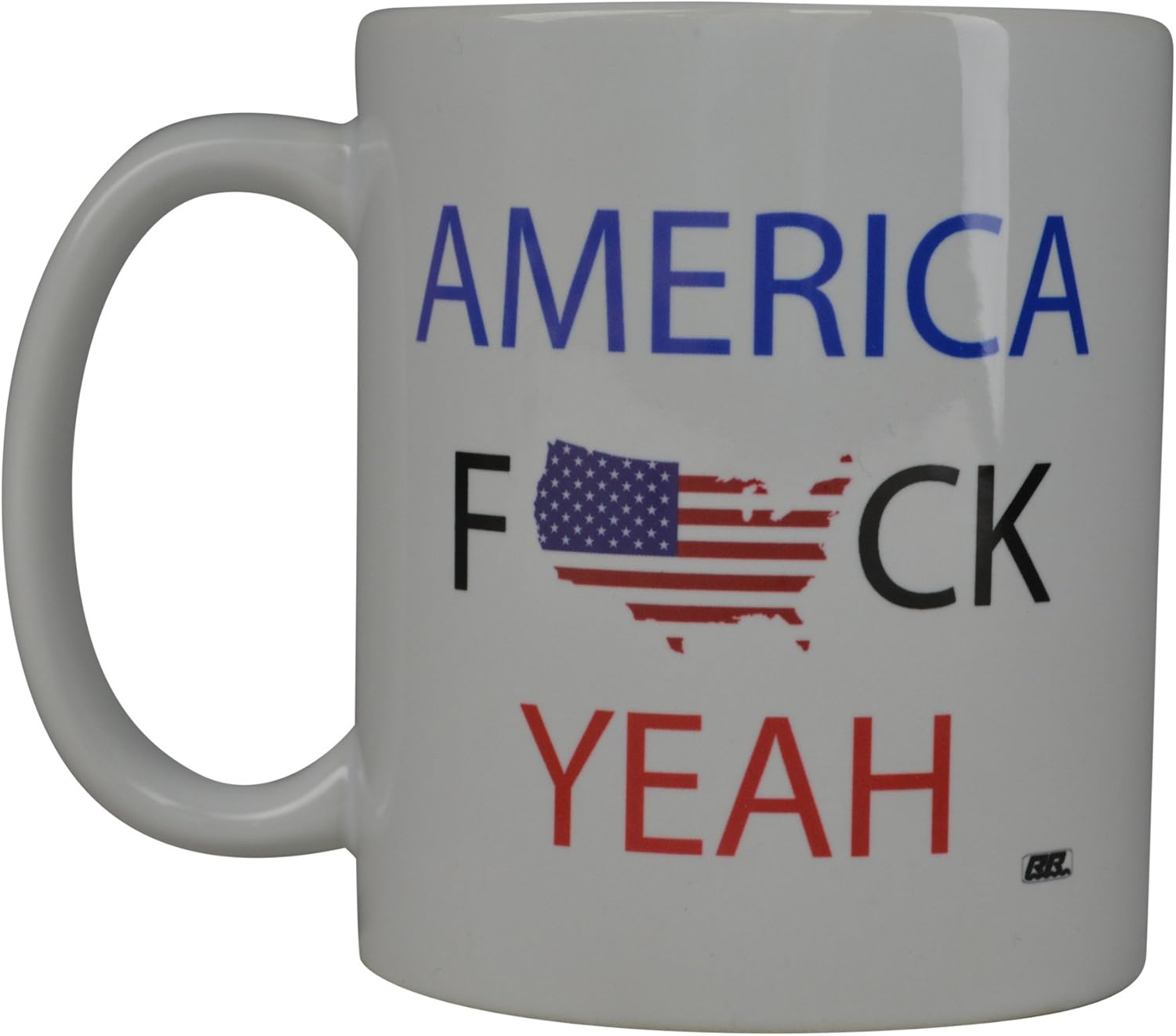 Best Coffee Mug USA Flag American Patriot Novelty Cup Great Gift America Yeah 