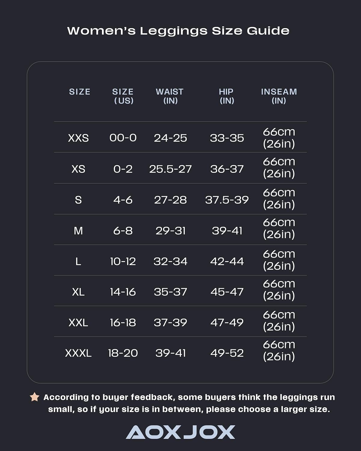 Aoxjox High Waisted Workout Leggings for Women Tummy Control Buttery Soft Yoga Metamorph Deep V Pants 26" - Image 6