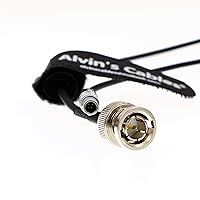 Vista 4 de Alvin's Cables Cable adaptador de código de tiempo para cable rojo Epic Scarlet BNC macho a 00B 4 pines macho Nor1438