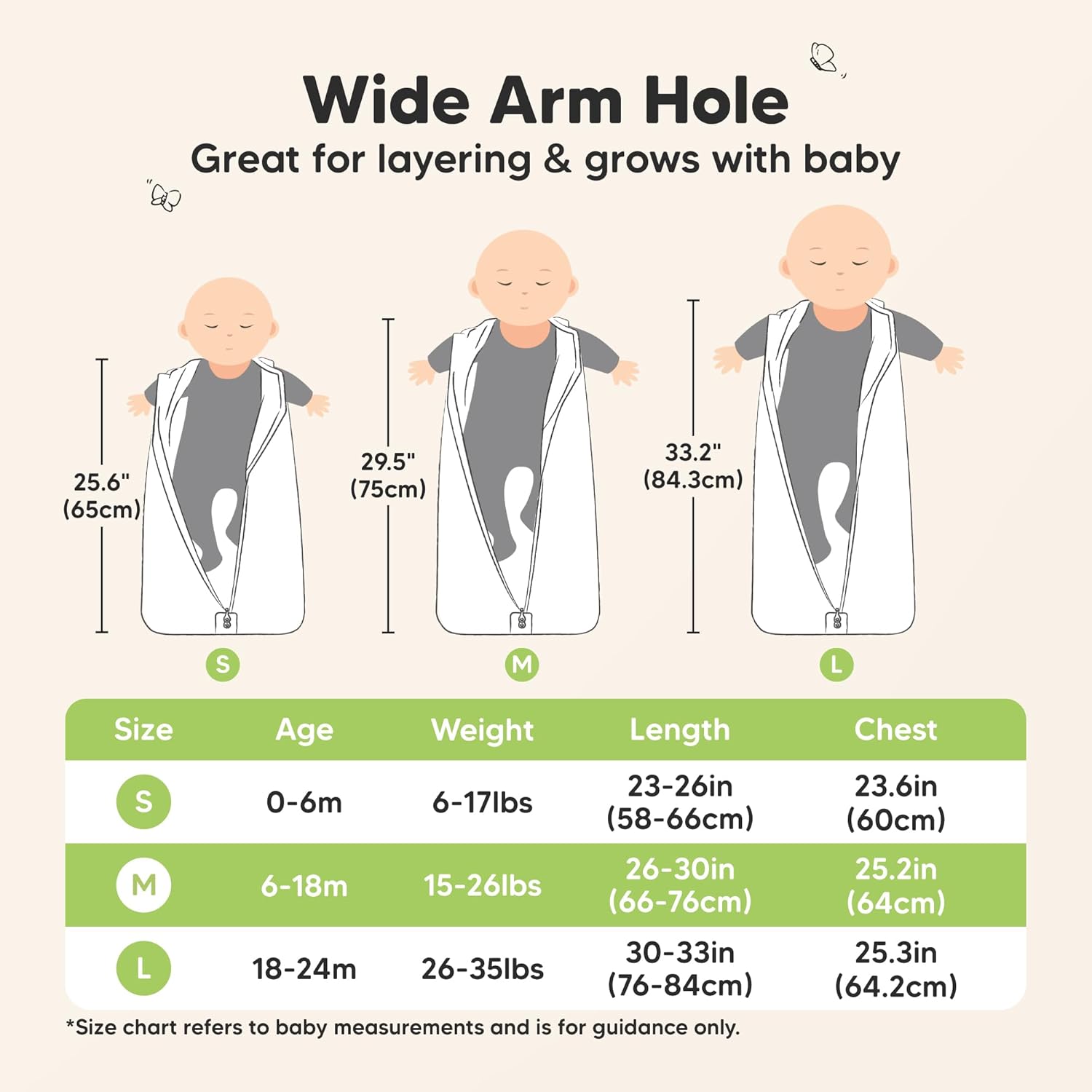 2-Pack Baby Sleep Sacks, Zipper Wearable Blanket - 0.5TOG Organic Cotton, Lightweight, Soft Cozy Toddler Sleeping Sack 6-12 months,Easy to Wear Large Newborn Transition Swaddles Sleepsacks(Glacier, M)