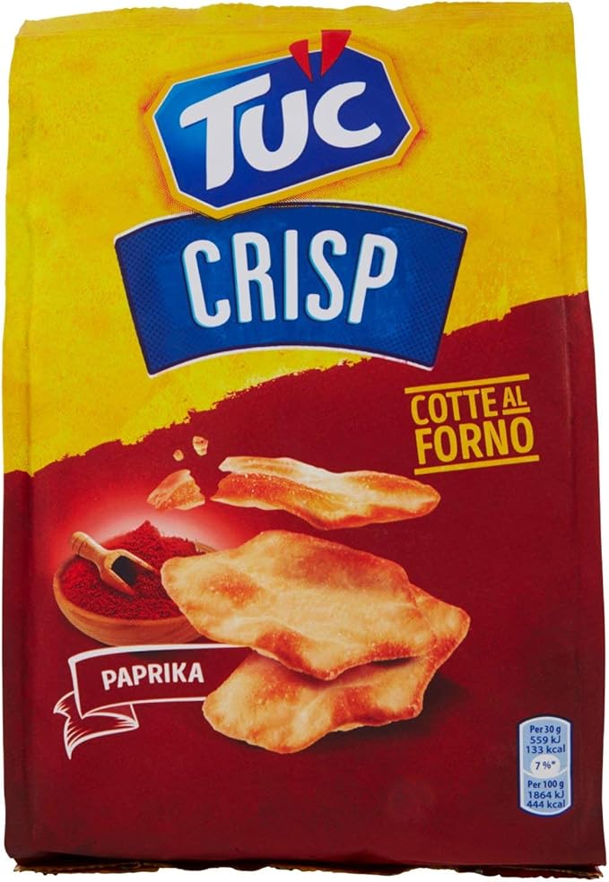 Tuc Crisp Paprika 100 g Amazon.it Alimentari e cura della casa