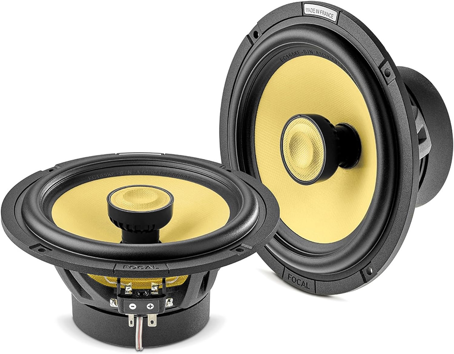 Focal EC 165 KE - K2 EVO 6.5" Coaxial Speaker Kit - Pair