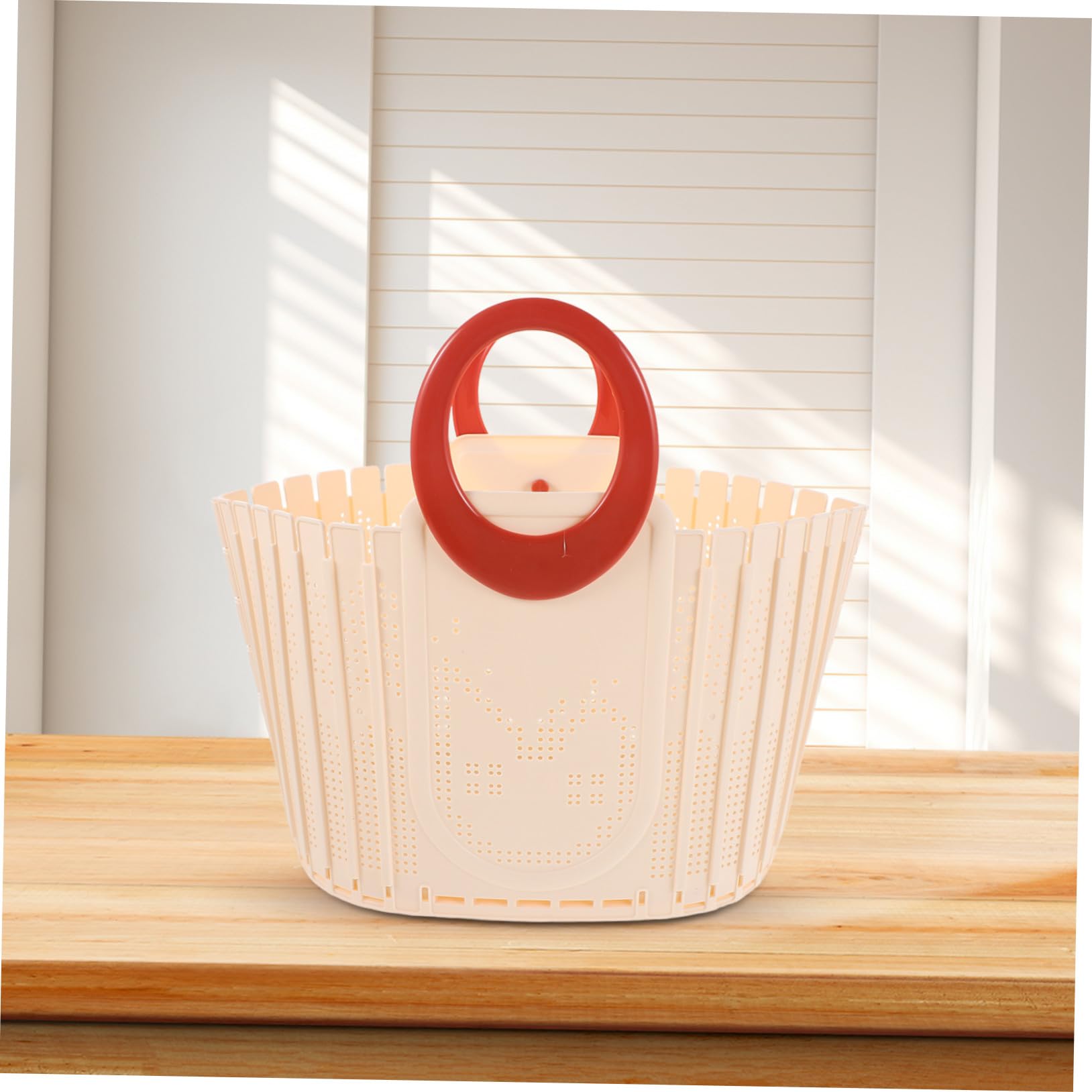 Gatuida Cesta Plegable para Baño Portátil con Asa Organizador Colgante Multiusos para Ducha Camping Dormitorio y Almacenamiento Compacto