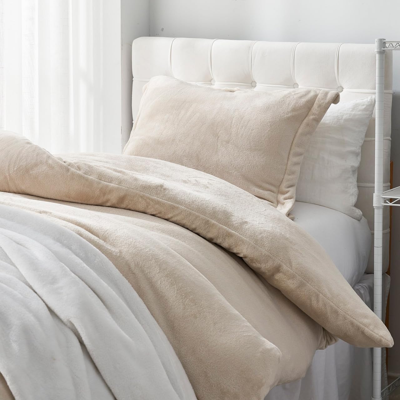 Byourbed Thicker Than Thick - Coma Inducer® Oversized Twin Comforter Set with Cover - Birch