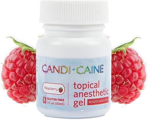 Miniatura 10 de The Essentials Dynamic Dental Candi Caine, gel anestésico tópico, 1 oz, sabor a goma de uva