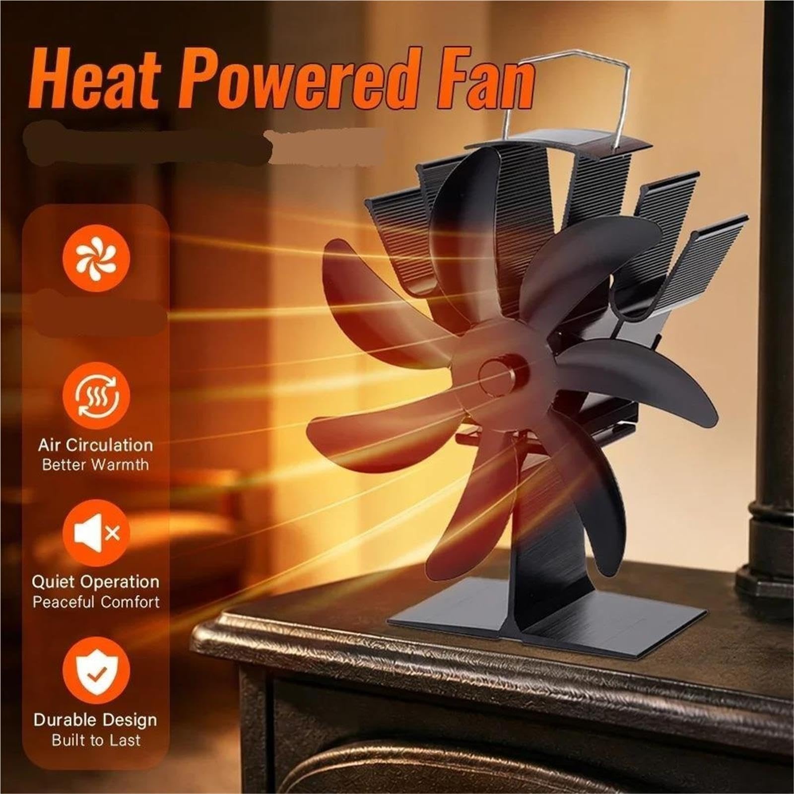 Ventilateur De CheminéE Ventilateur thermoélectrique for poêle à bois
