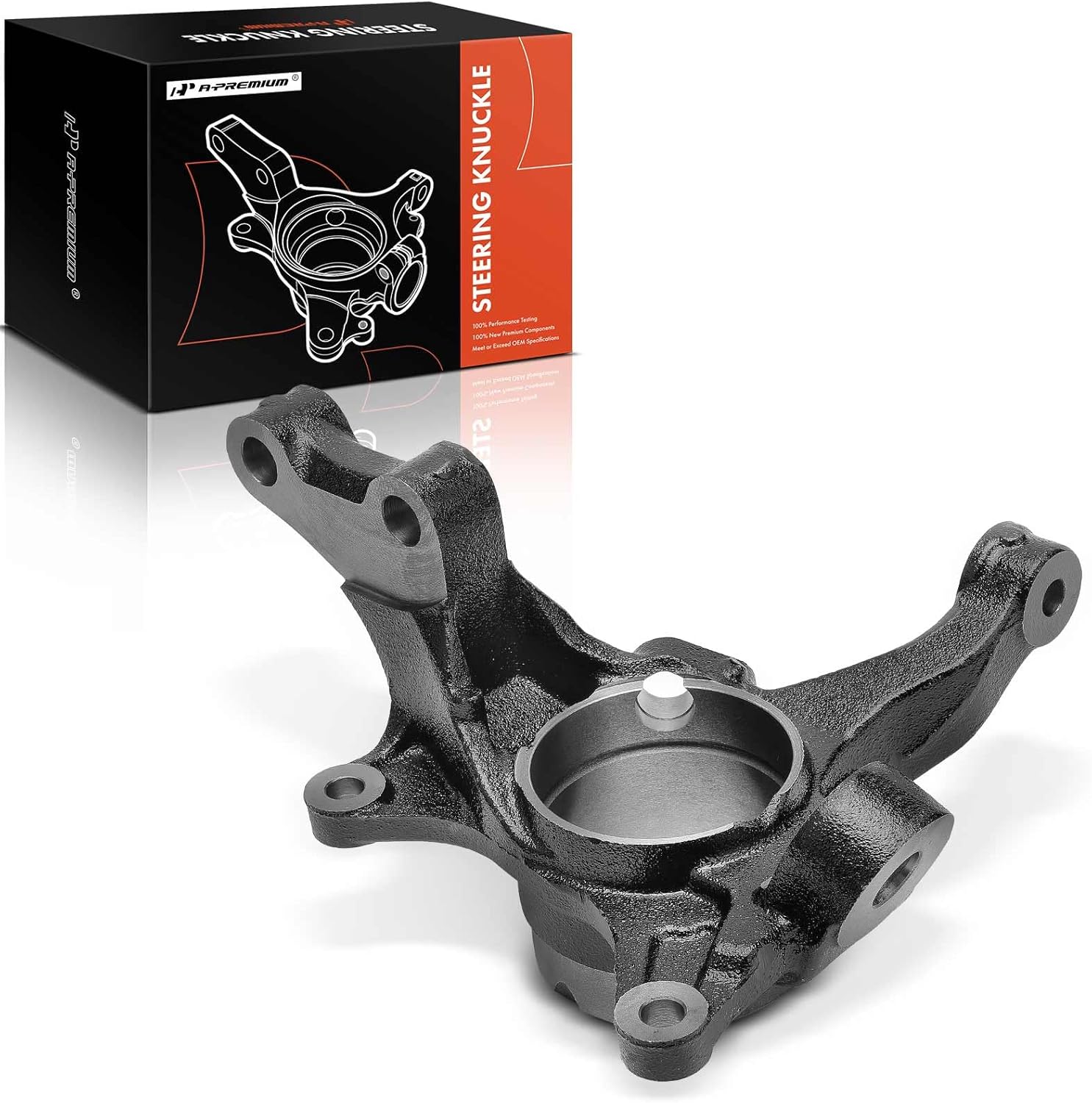 A-Premium Front Right Suspension Steering Knuckle Compatible with Toyota Camry 2002-2003 & Lexus ES300 2002-2003, Passenger Side