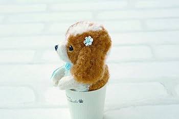 Amazon | ハマナカ リアル羊毛フェルト 植毛カール 30g ホワイト H440