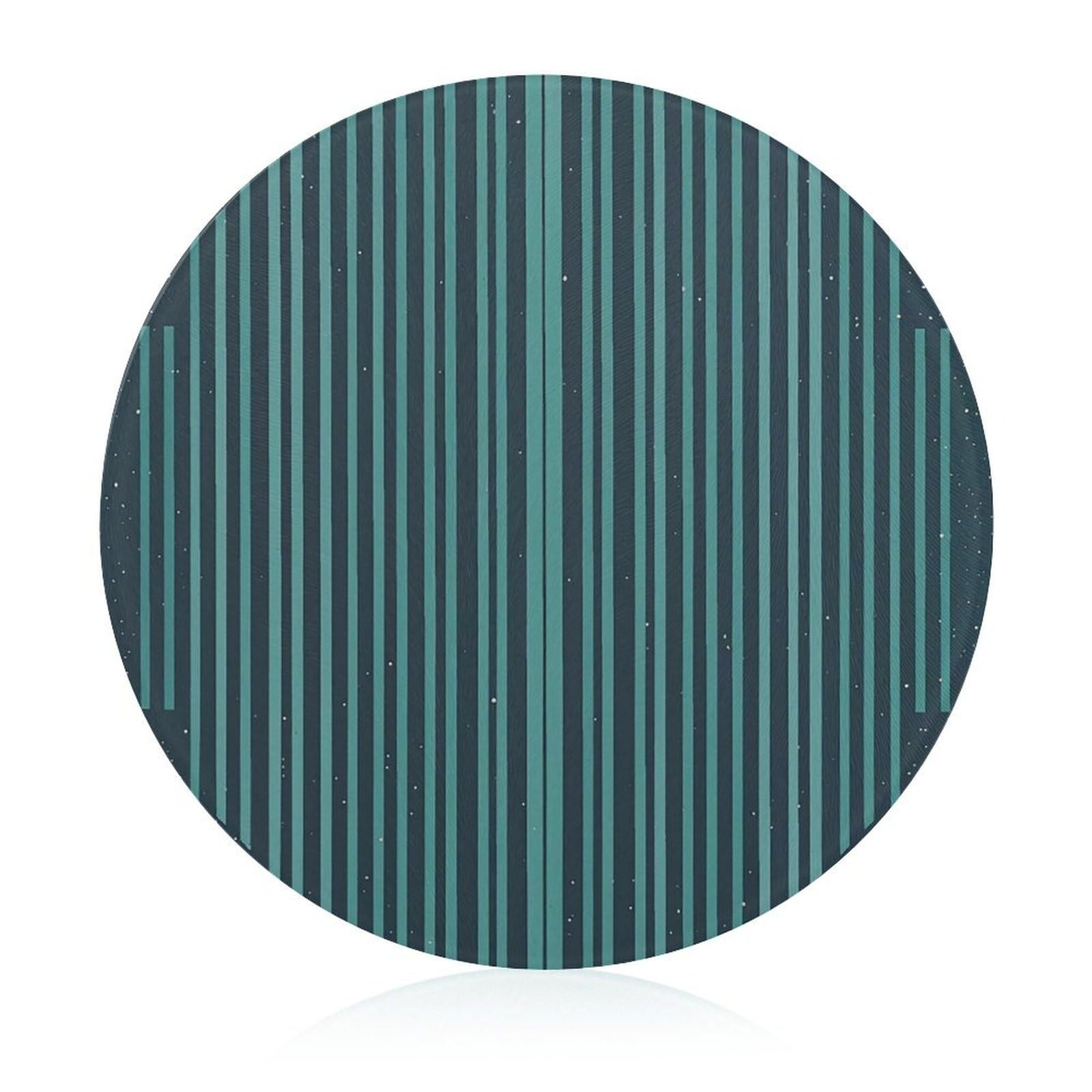 Planche à découper en verre trempé minimaliste foncé