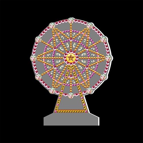 Miniatura 5 de YOBEYI Lámpara de pintura de diamante 3D 7 colores lámpara de ilusión luz nocturna ahorro de energía protección ocular creativa LED acrílico lámpara