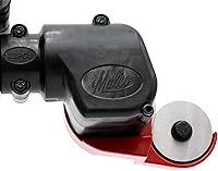 Vista 4 de Malco TurboShear TSPC1 - Cortador de panel rotativo - Accesorio de taladro para cortar metal, vinilo, techos acanalados y paneles de pared - Ruedas