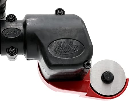 Malco TurboShear TSPC1 Rotary Panel Cutter Drill Attachment for Cutting Metal, Vinyl, Ribbed Roofing & Wall Panels Dual Cutting Wheels, 22-Gauge Capacity, Clean & Precise Cuts.