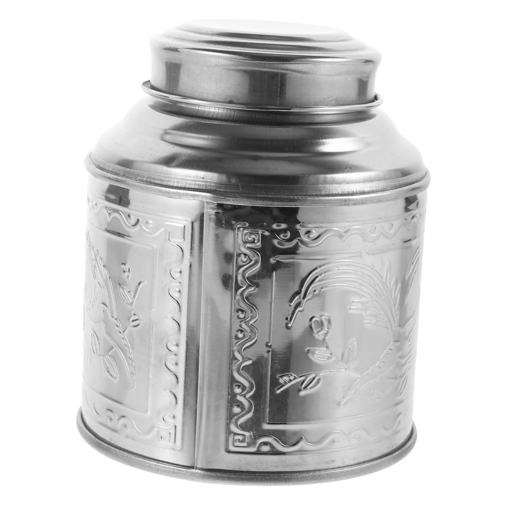 XYIANG 4pcs Tea Bulk Stainless Steel Kitchen Jar