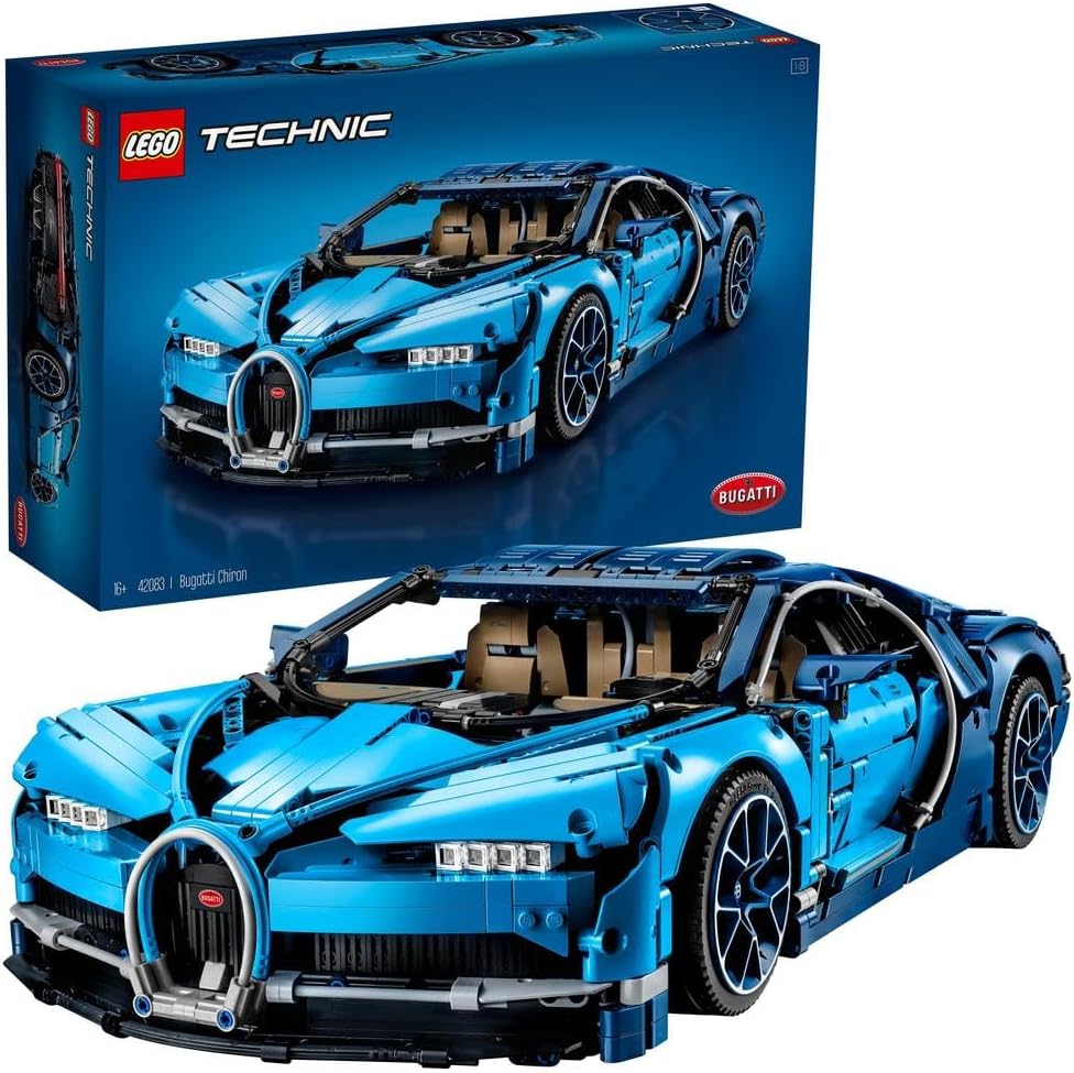 LEGO Technic Bugatti Chiron 42083 Building Kit (3,599 Pieces)