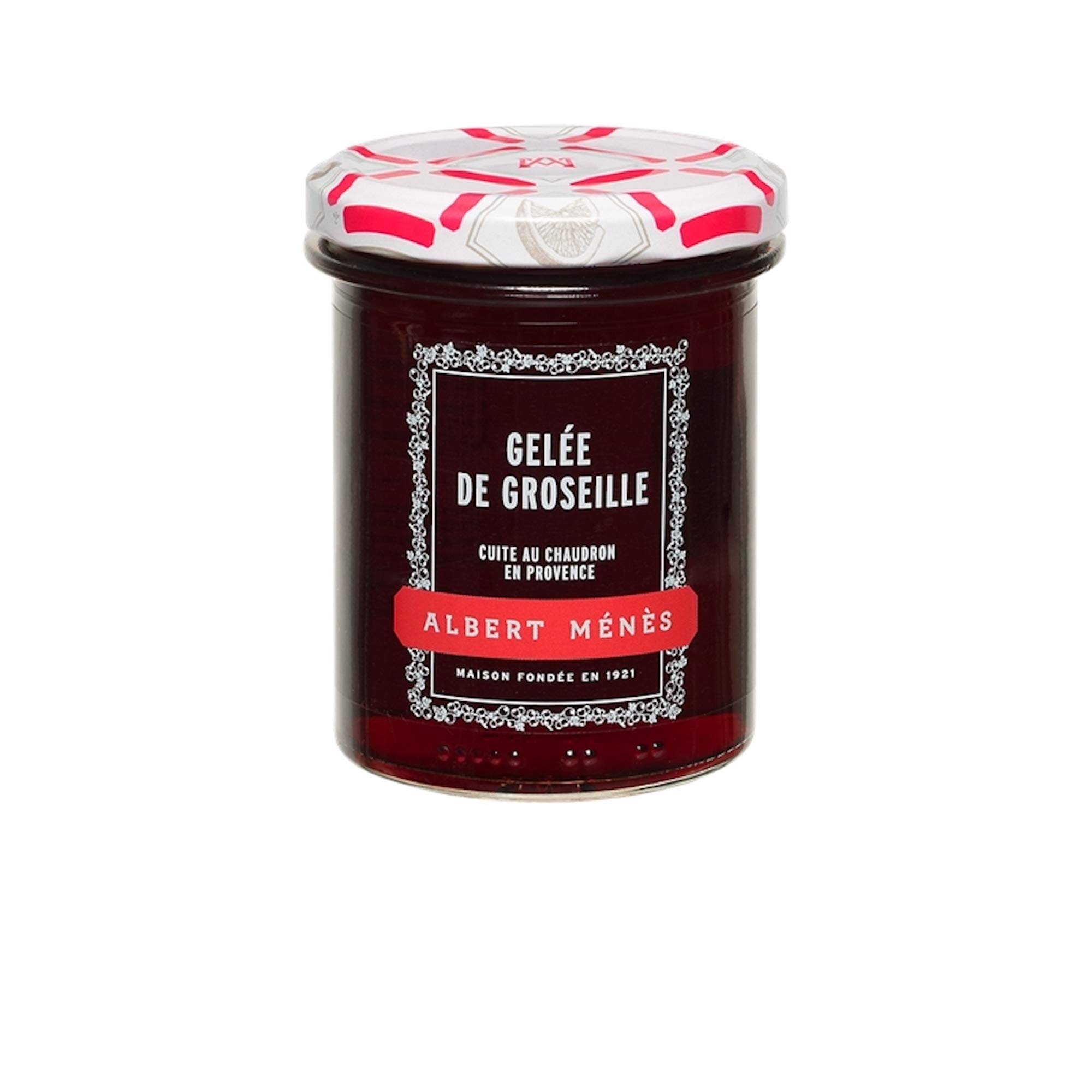 Albert Ménès - Les Gelées - Gelée Extra de Groseille 280 g - lot de 3