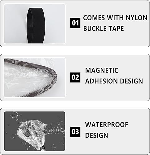 Miniatura 3 de Cubierta de puerto de carga de adherencia magnética para automóvil, cubierta de puerto de cargador portátil para vehículos eléctricos para carga al