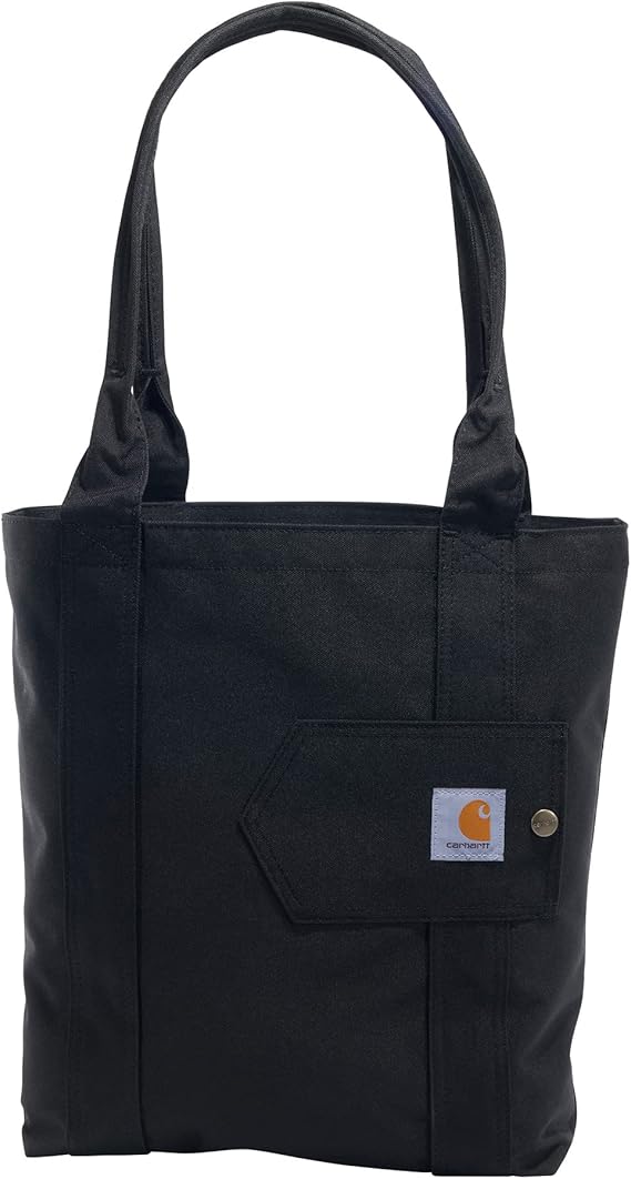 Carhartt Vertical Open Tote Black Clothing, Shoes & Jewelry
