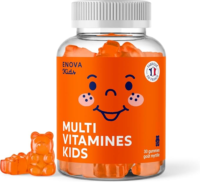 MULTI VITAMINES ENFANTS 30 Gummies goût Myrtille Formule Vitamine — free download