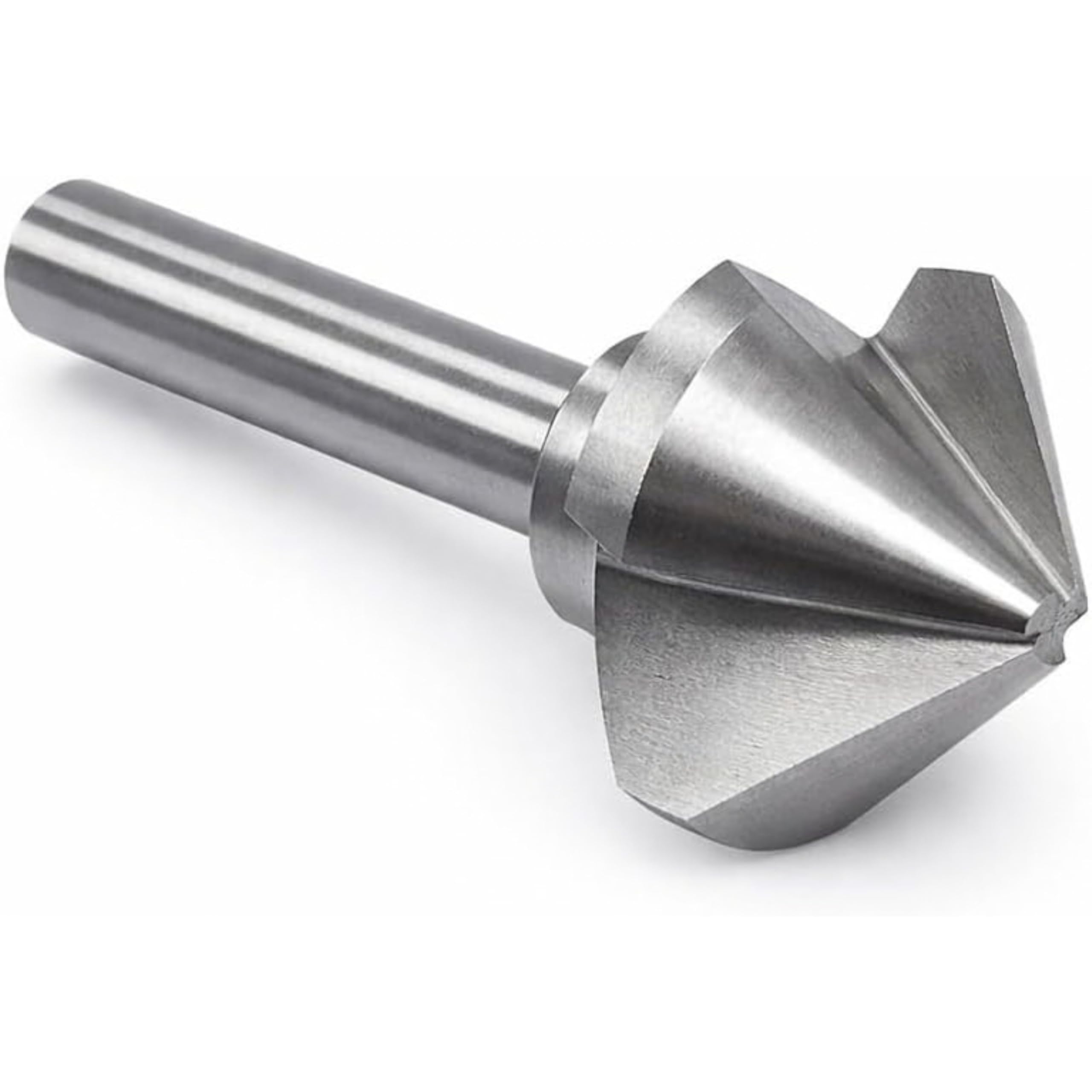 KATSU Kegelsenker Satz 90 Grad HSS 6542 Senkbohrer 45mm 3-Nuten-Fasenschneider Bohrer für Holz-Stahl-Metall-Werkzeugmaschinen, Positionierbohrer-Fräser 12740623