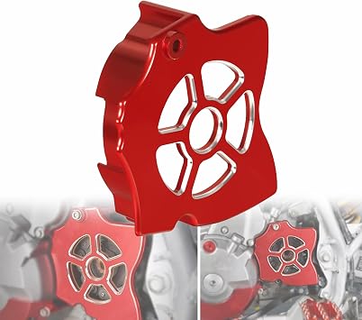 XR650L Front Sprocket Guard Compatible with XR 650L 1993-2024 Motorcycle Accessories Chain Cover Protector Sprocket Shell Red