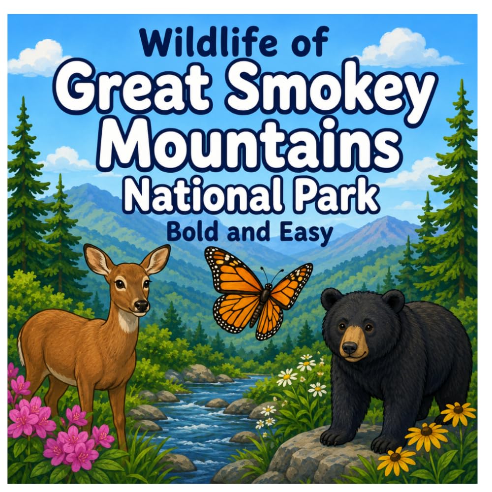 Wildlife of Great Smokey Mountains National Park:: Bold and Easy