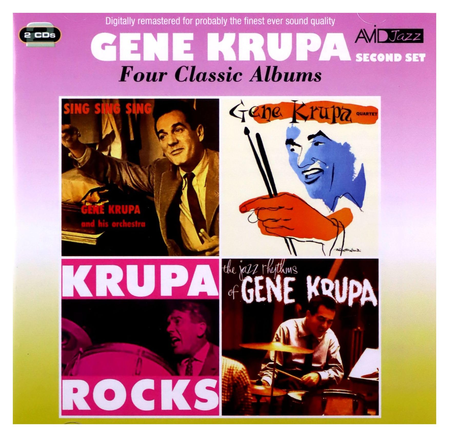 Gene Krupa Four Classic Albums (sing. Sing. Sing / Gene Krupa Quartet / Krupa Ro