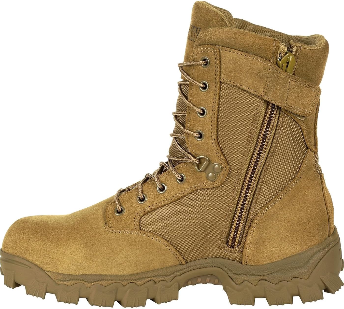 Rocky Men's Alpha Force Military and Tactical Boot 11 Tan