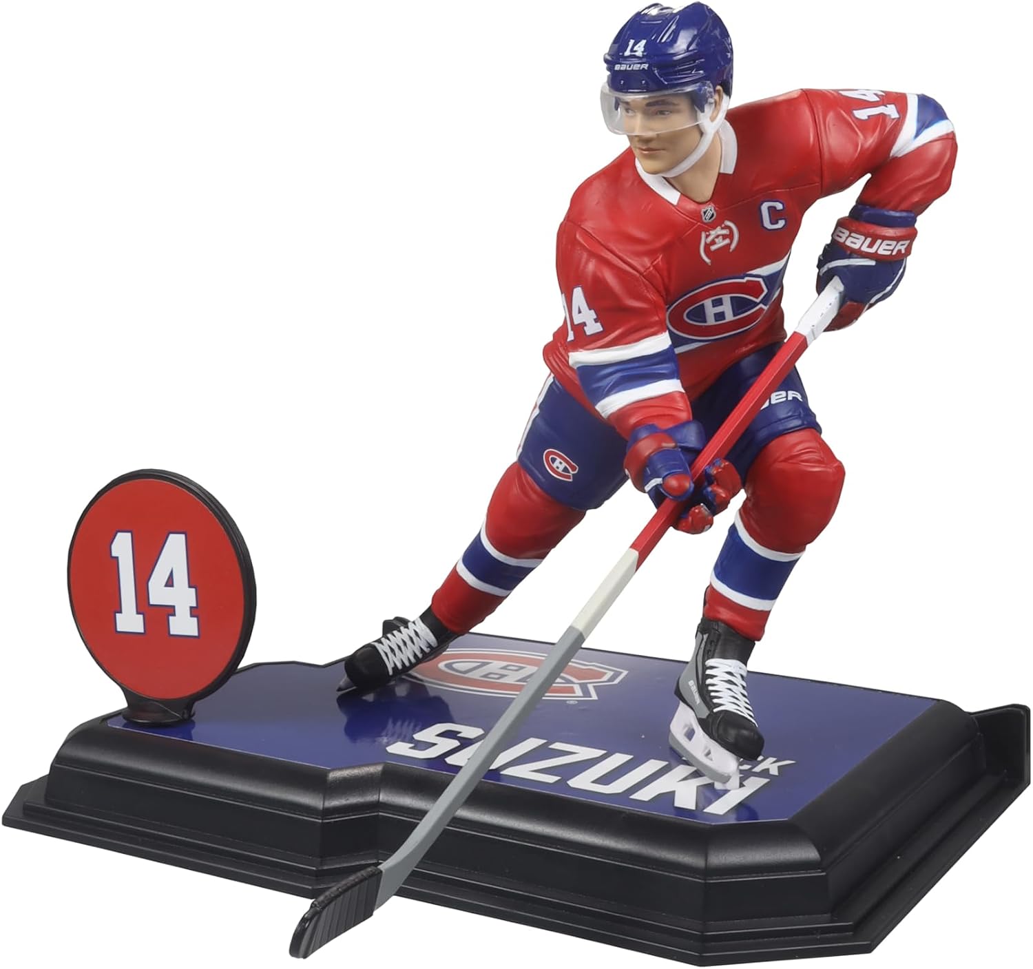 McFarlane Toys - Nick Suzuki (Montreal Canadiens), NHL Posed, 7in Figure