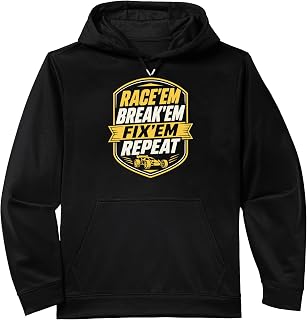 Funny RC Car Racing Remote Control Racer Performance Hoodie