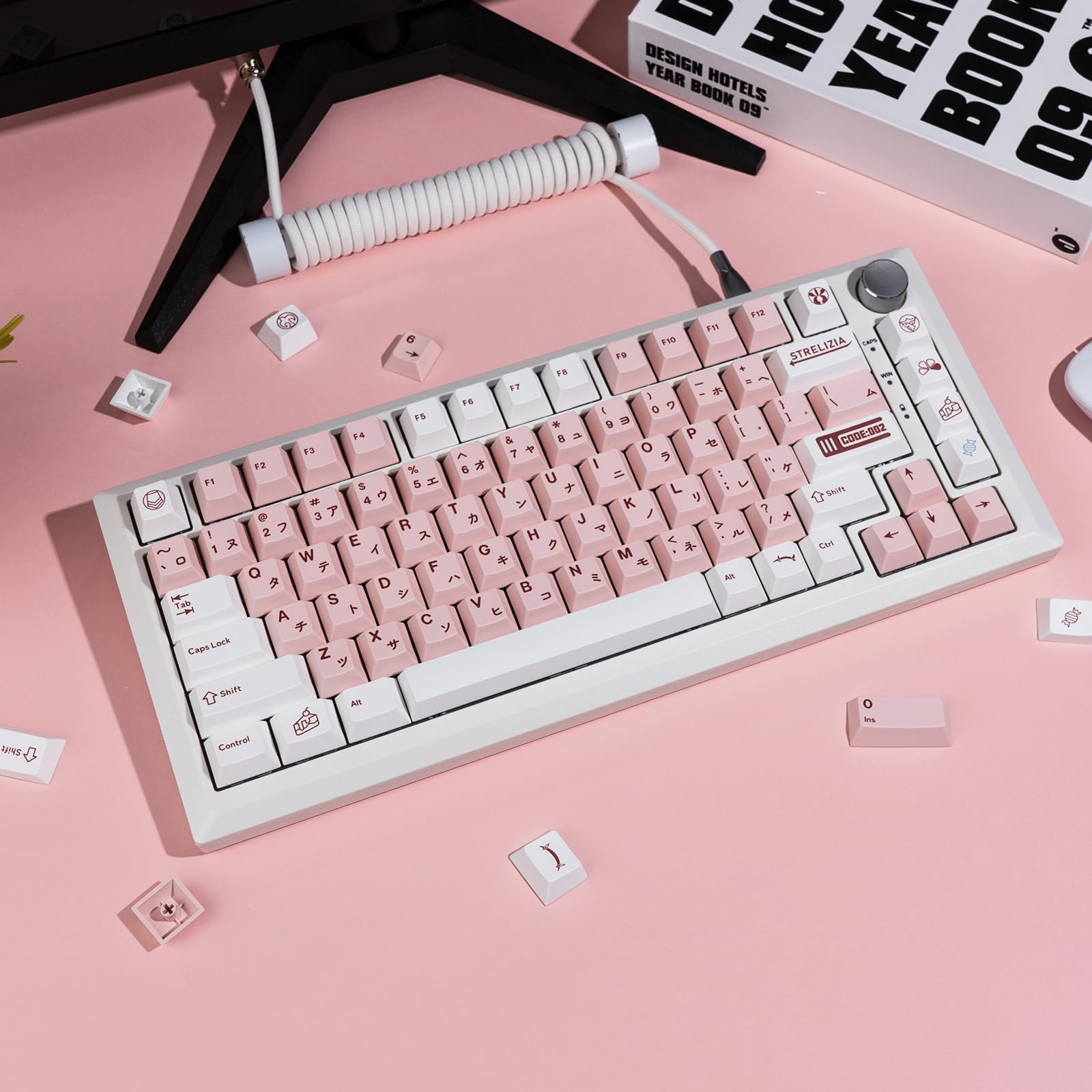 Amazon.com: GEKUCAP PBT Japanese Keycaps 116 Keys Dye Sublimation
