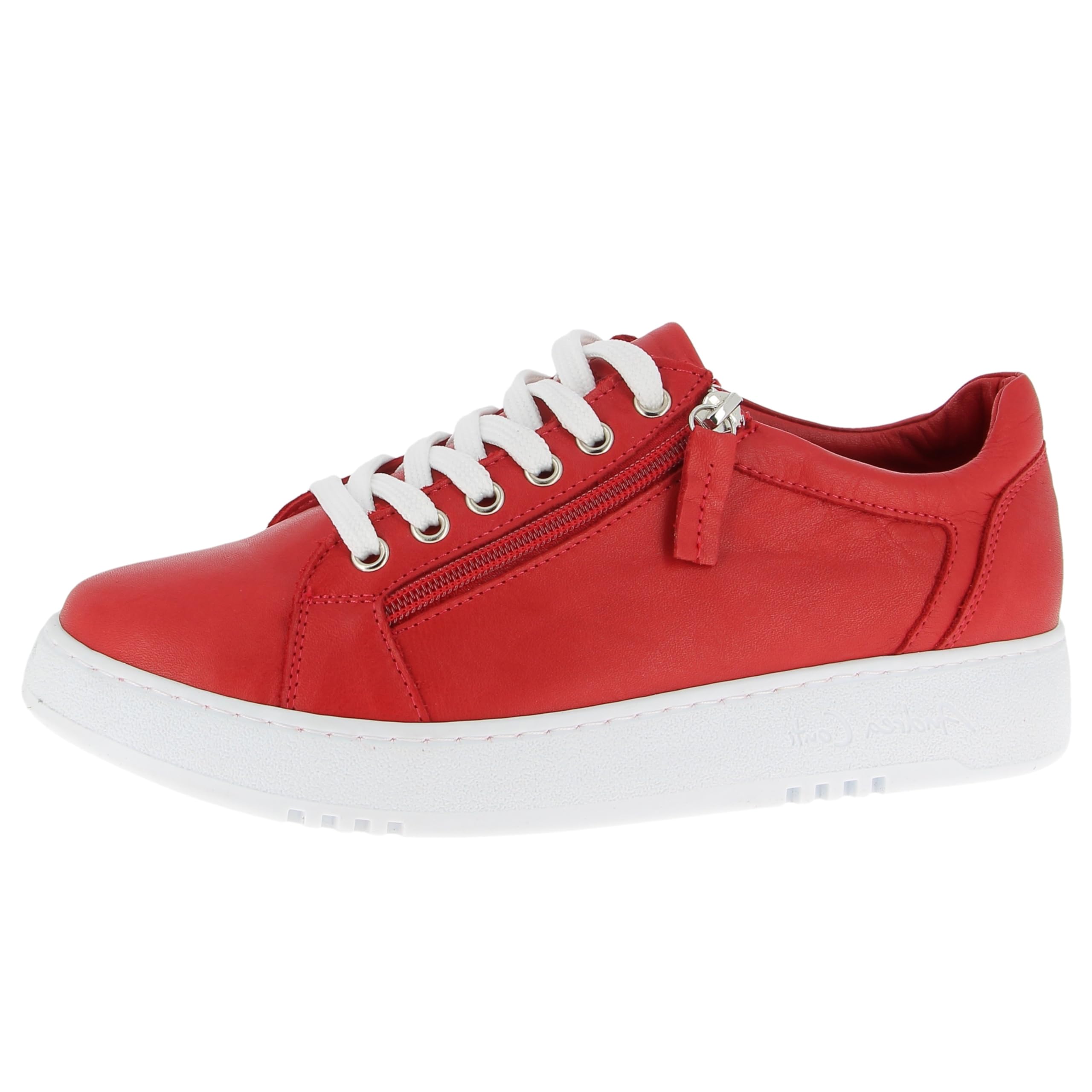 Andrea Conti Women's Low Top Trainers, Chili, 4 UK