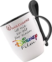 Spoon Mug with Print [German Language] [German Language] [German Language] [German Language] [German Language]