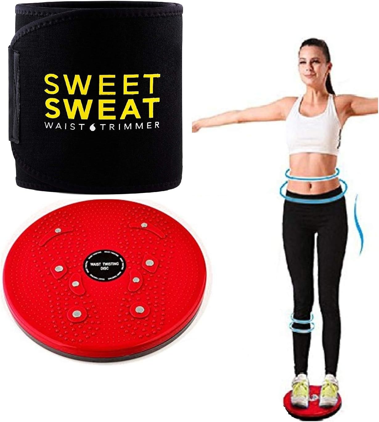 Tummy Twister Abs Exercise Machine Waist Body Shaper Belt