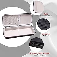 Vista 5 de LTGEM - Funda rígida de EVA para Canon imageFORMULA R10 portátil escáner de documentos – Bolsa protectora de almacenamiento